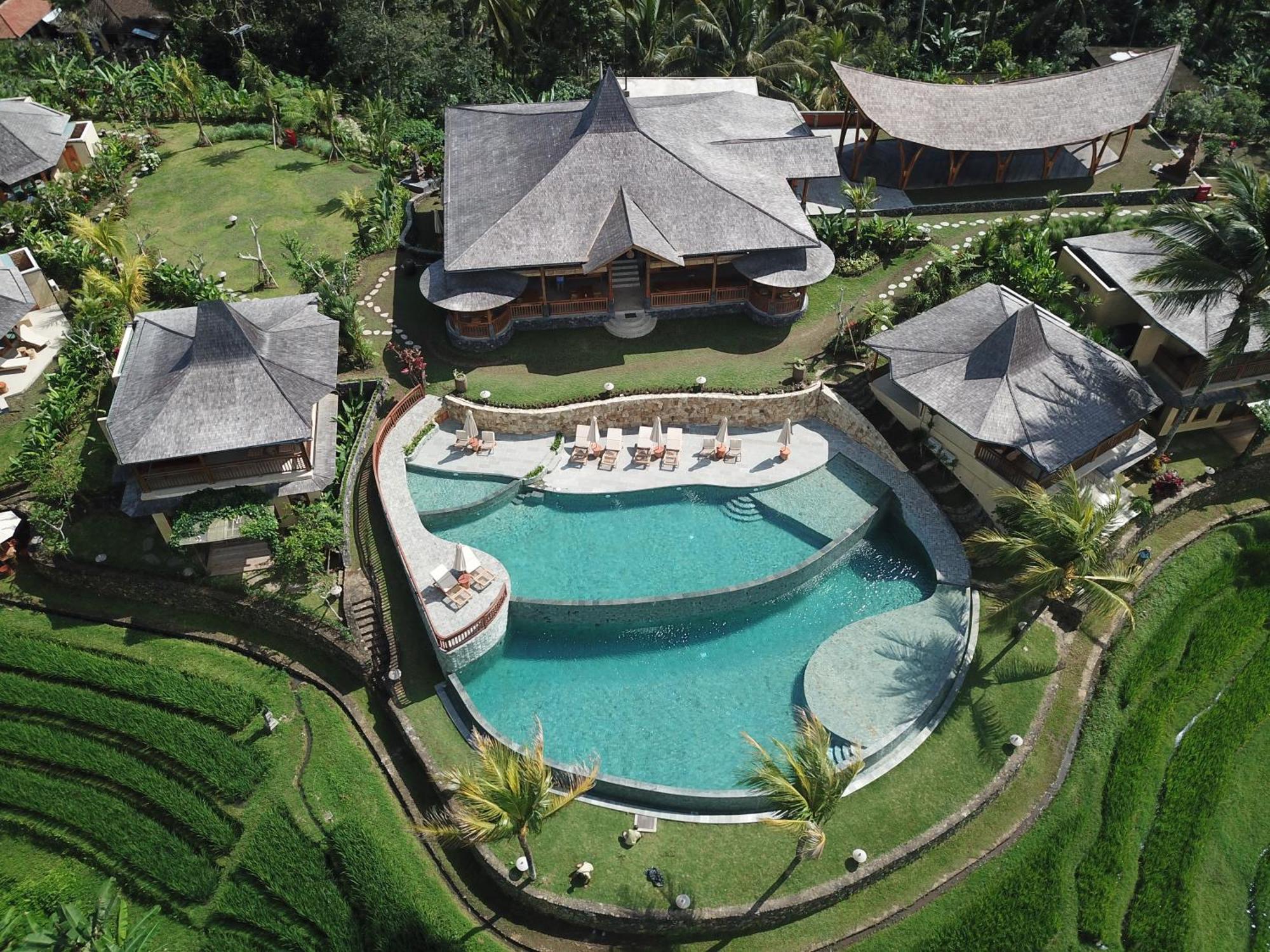 Puri Dajuma Terrace Eco Lodge & Spa Selemadeg  ภายนอก รูปภาพ