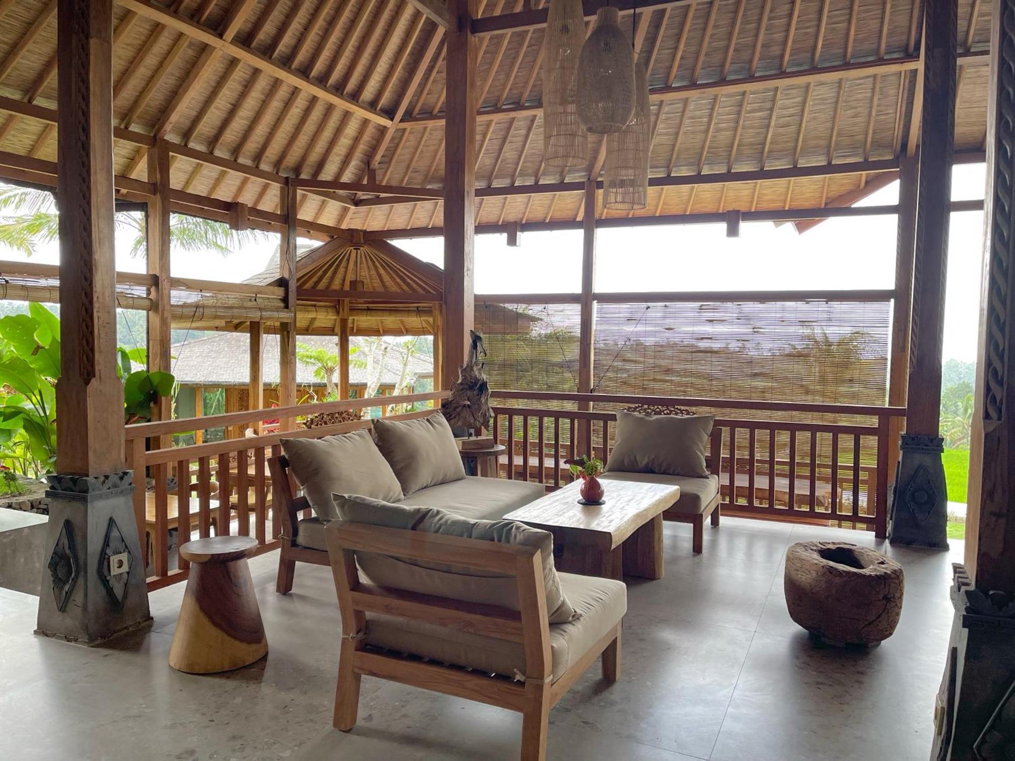 Puri Dajuma Terrace Eco Lodge & Spa Selemadeg  ภายนอก รูปภาพ