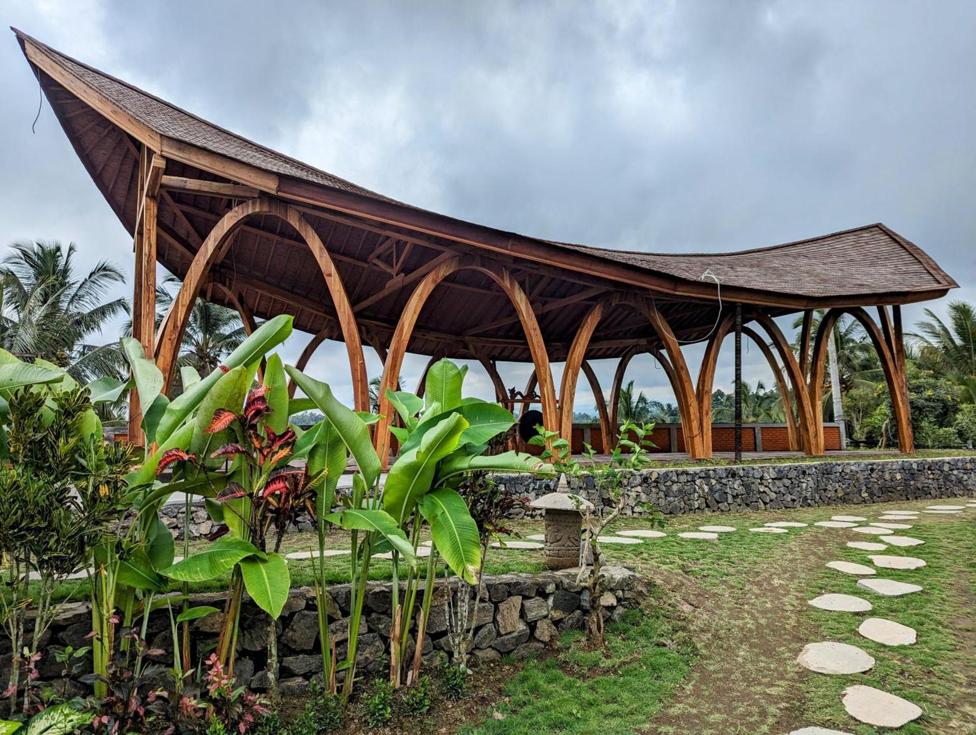 Puri Dajuma Terrace Eco Lodge & Spa Selemadeg  ภายนอก รูปภาพ