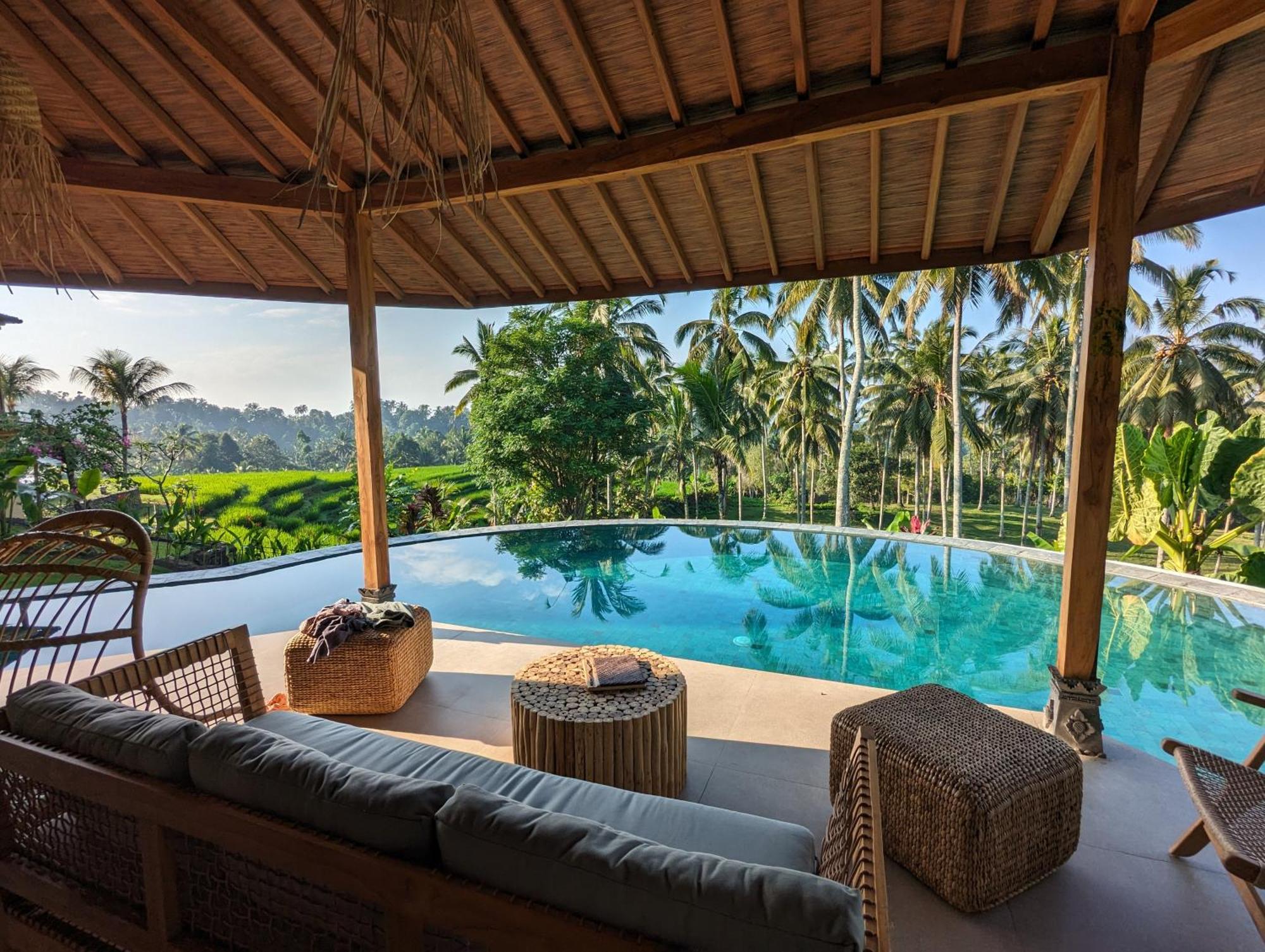 Puri Dajuma Terrace Eco Lodge & Spa Selemadeg  ภายนอก รูปภาพ
