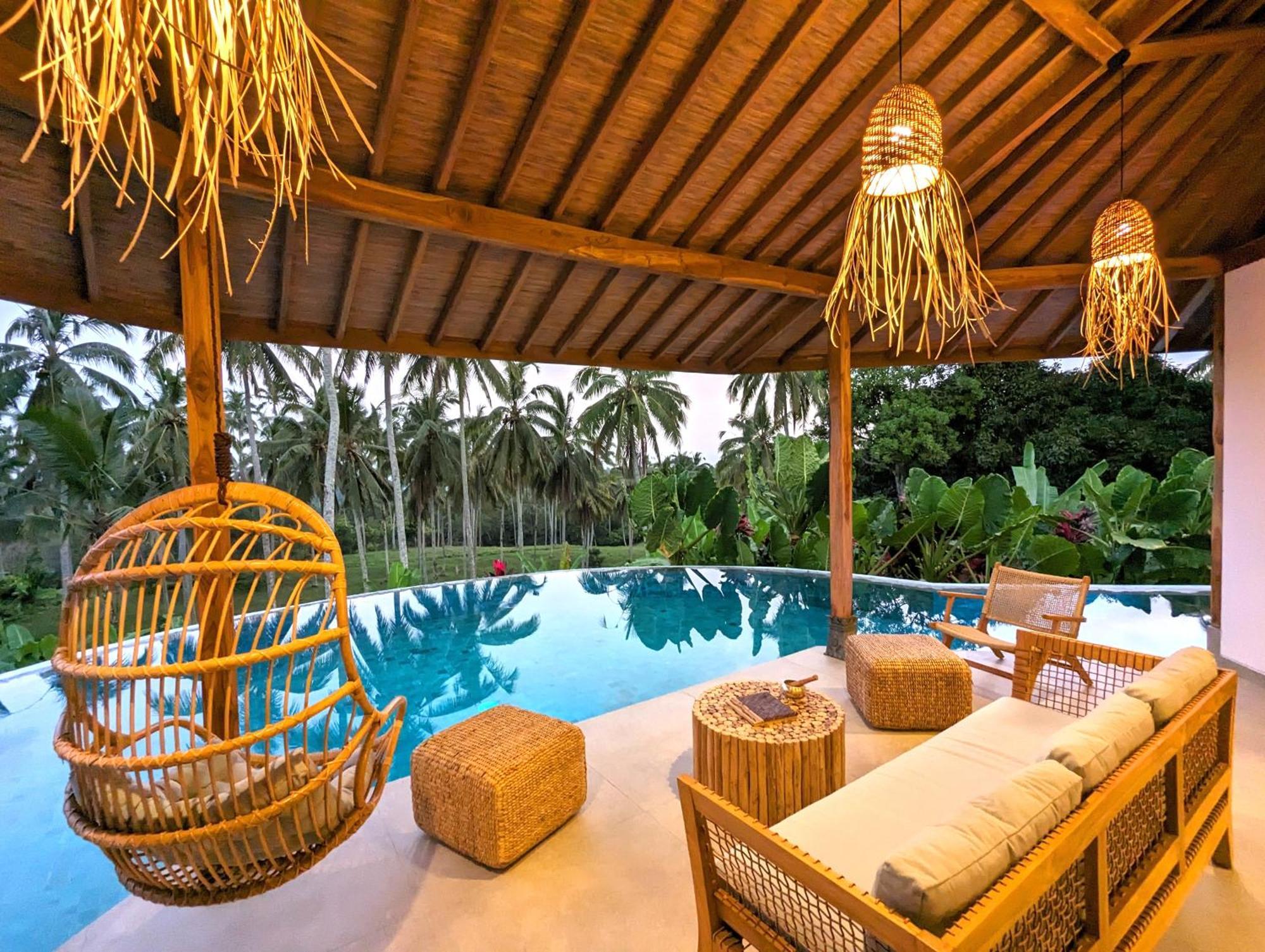 Puri Dajuma Terrace Eco Lodge & Spa Selemadeg  ภายนอก รูปภาพ