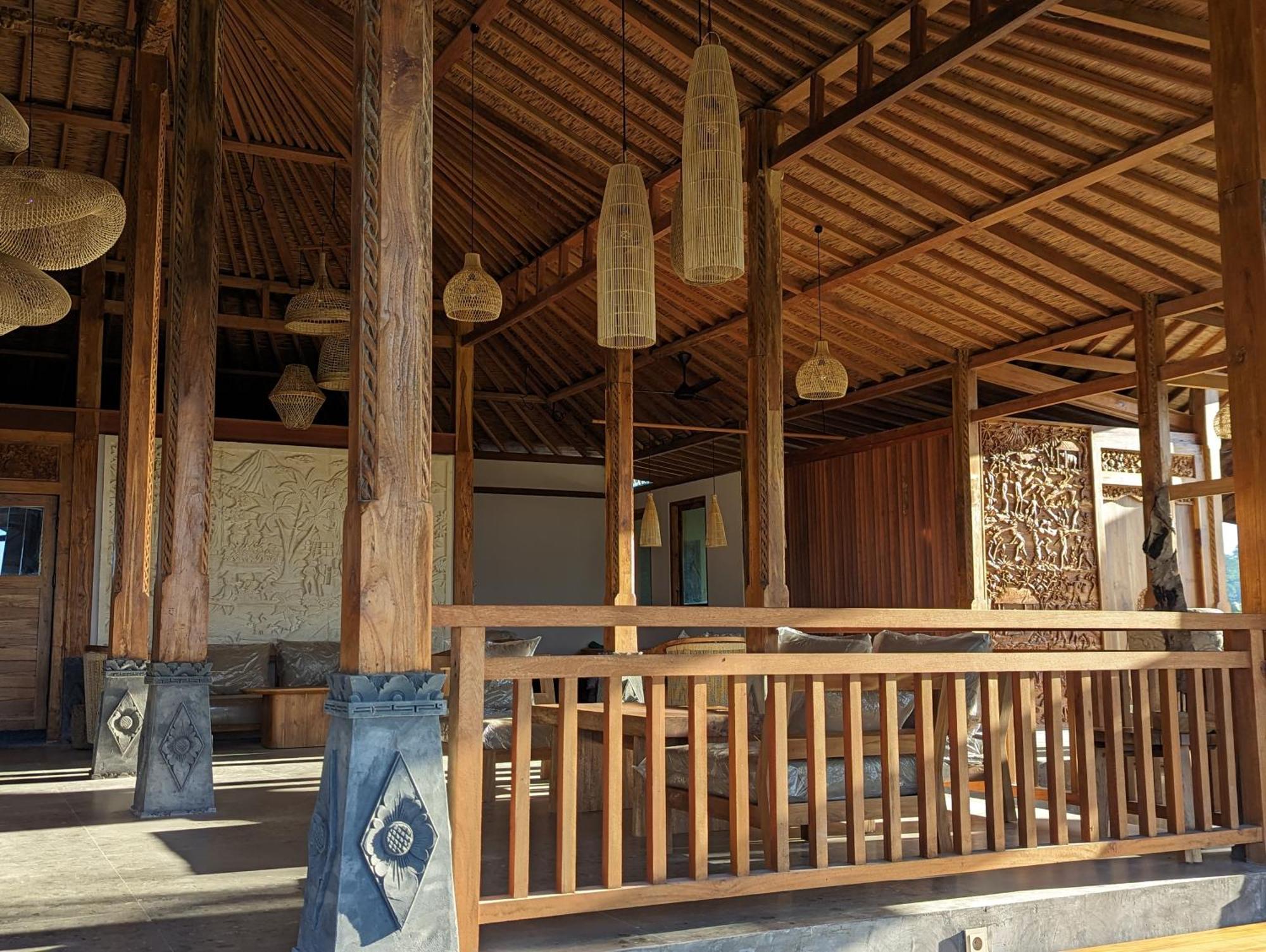 Puri Dajuma Terrace Eco Lodge & Spa Selemadeg  ภายนอก รูปภาพ